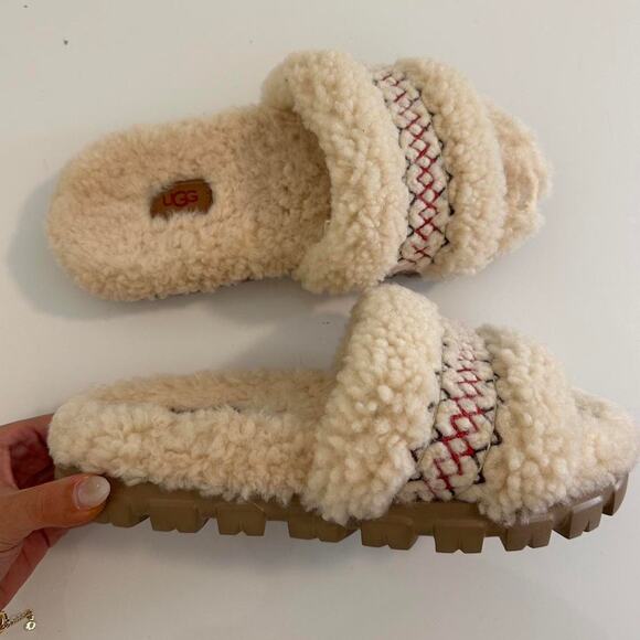 Ugg cozetta braid slippers so - Picture 1 of 7